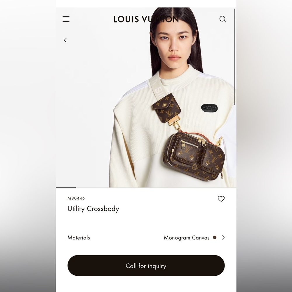 LV Utility Crossbody